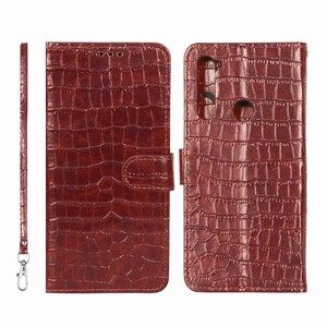 کیف موبایل مگنتی کروکو MNC مدل Xiaomi Redmi Note 8 - زرشکی