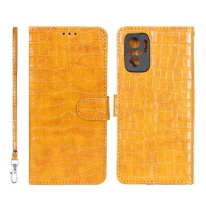 کیف موبایل مگنتی کروکو MNC مدل Xiaomi Redmi Note 10 4G / Redmi Note 10S / Poco M5S - عسلی