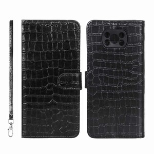 کیف موبایل مگنتی کروکو MNC مدل Xiaomi Poco X3 / Poco X3 Pro / Poco X3 NFC - مشکی