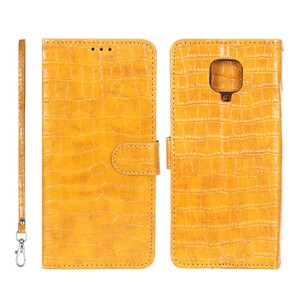 کیف موبایل مگنتی کروکو MNC مدل Xiaomi Redmi Note 9S / Redmi Note 9 Pro / Redmi Note 9 Pro Max - عسلی