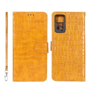کیف موبایل مگنتی کروکو MNC مدل Xiaomi Redmi Note 12 Pro 4G / Redmi Note 11 Pro - عسلی