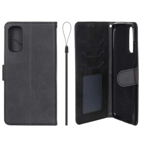 کیف موبایل مگنتی درجه یک داخل خز MNC Plus مدل Samsung Galaxy S20 - مشکی