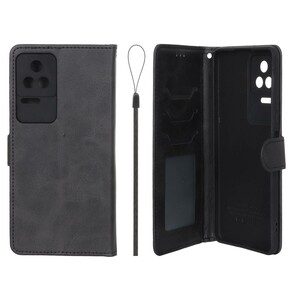 کیف موبایل مگنتی درجه یک داخل خز MNC Plus مدل Xiaomi Poco F4 / K30S - مشکی