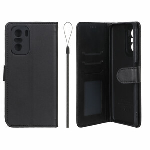 کیف موبایل مگنتی درجه یک داخل خز MNC Plus مدل Xiaomi Poco F3 / Redmi Mi 11i / Redmi K40 - مشکی