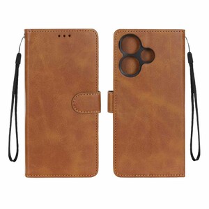 کیف موبایل مگنتی درجه یک MNC مدل Xiaomi Redmi 13X / Redmi 13 4G / Poco M6 4G - عسلی
