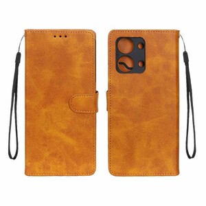 کیف موبایل مگنتی درجه یک MNC مدل Xiaomi Redmi 15C / Poco C85 - عسلی
