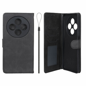 کیف موبایل مگنتی درجه یک داخل خز MNC Plus مدل Xiaomi Redmi 14C / Redmi A4 / Poco C75 - مشکی