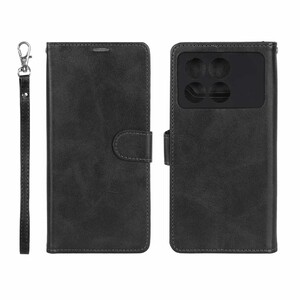 کیف موبایل مگنتی درجه یک MNC مدل Xiaomi Poco X6 Pro 5G / Redmi K70E - مشکی