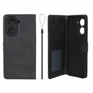 کیف موبایل مگنتی درجه یک داخل خز MNC Plus مدل Xiaomi Redmi A5 / Poco C71 - مشکی