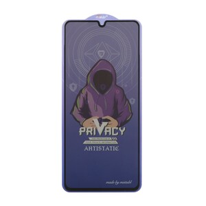 محافظ صفحه نمایش شیشه ای Full Cover Mietubl Anti Static Privacy مدل NTC - Samsung Galaxy A31 / A32 4G / A33 5G / A22 4G / F22 4G / M22 / M32 4G