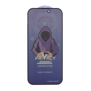 محافظ صفحه نمایش شیشه ای Full Cover Mietubl Anti Static Privacy مدل NTC - Apple iPhone 17