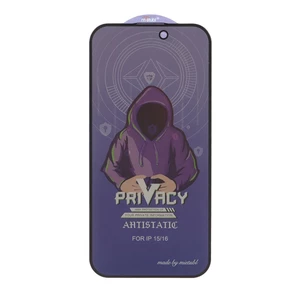 محافظ صفحه نمایش شیشه ای Full Cover Mietubl Anti Static Privacy مدل NTC - Apple iPhone 16