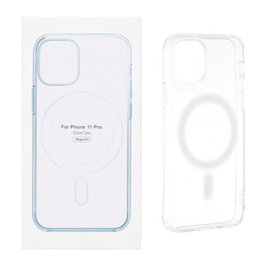 قاب شفاف Apple iPhone 11 Pro با قابلیت شارژ MagSafe (پک دار) - MPS