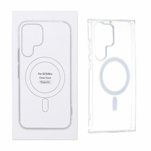 قاب شفاف Samsung Galaxy S23 Ultra با قابلیت شارژ NTC - MagSafe (پک دار)