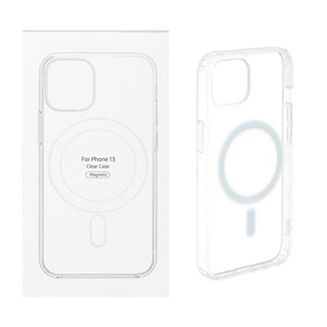 قاب شفاف Apple iPhone 13 / iPhone 14 با قابلیت شارژ MagSafe  (پک دار)
