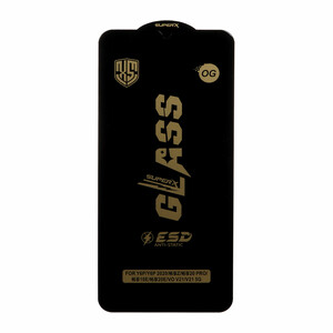 محافظ صفحه نمایش شیشه ای درجه یک Full Cover Super X OG - ESD OVOG مدل Huawei Y6P / Y6P 2020