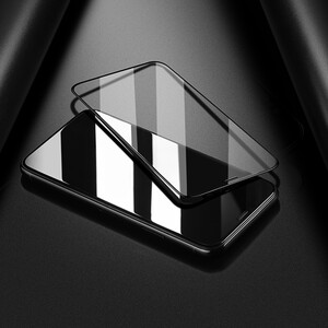 محافظ صفحه نمایش شیشه ای درجه یک Xiaomi Redmi Note 8 / Redmi 8 / Redmi 8A - Full Cover OG - ESD OVOG - (بدون پک) - مشکی