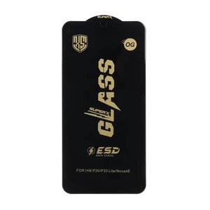 محافظ صفحه نمایش شیشه ای درجه یک Full Cover Super X OG - ESD OVOG مدل Huawei Honor 10 Lite / P Smart 2019 / P30 Lite