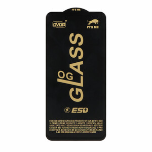 محافظ صفحه نمایش شیشه ای درجه یک Samsung Galaxy A11 / M11 /Xiaomi Redmi Note 9 / Note 9t / Mi 11 lite / Mi 12 lite / Poco M3 Pro - Full Cover OG - ESD OVOG (بدون پک) - مشکی