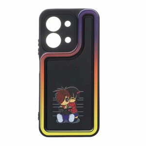 قاب Solid Case منحنی LUCKY طرح دار Xiaomi Redmi 15C / Poco C85 - کد 311