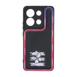 قاب Solid Case منحنی LUCKY طرح دار Xiaomi Redmi Note 13 4G - کد 338