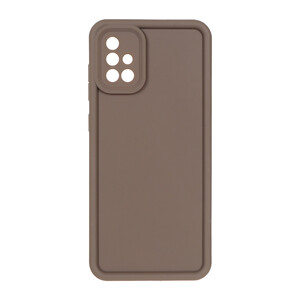 قاب Solid Case مدل Samsung Galaxy A71 - قهوه ای