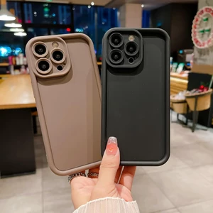 قاب Solid Case مدل Honor X5B - قهوه ای