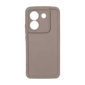 قاب Solid Case مدل Xiaomi Poco M7 Pro 5G - قهوه ای