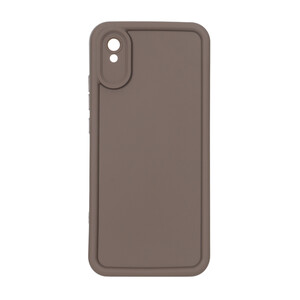 قاب Solid Case مدل Xiaomi Redmi 9A / Redmi 9A Sport / Redmi 9AT - قهوه ای