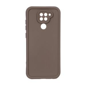 قاب Solid Case مدل Xiaomi Redmi Note 9 / Redmi 10X 5G / Redmi 10X Pro 5G  - قهوه ای