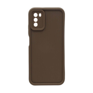 قاب Solid Case مدل Xiaomi Poco M3 / Redmi 9T 4G - قهوه ای