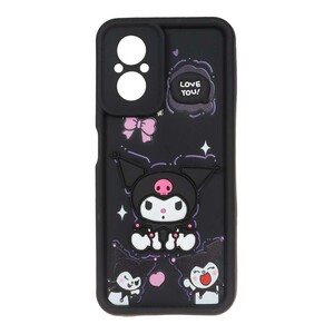 قاب Solid Case عروسکی برجسته Realme C67 4G - مشکی کد 1