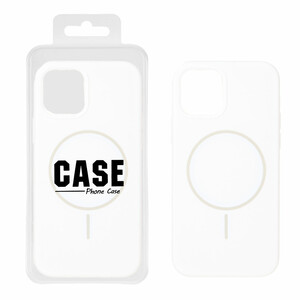 قاب سیلیکونی پاک کنی اورجینال درجه یک MagSafe مدل Apple iPhone 12 Pro / iPhone 12 - سفید (پک دار)