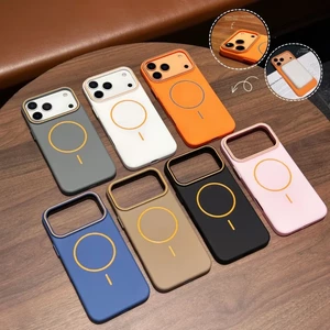 قاب سیلیکونی پاک کنی اورجینال درجه یک Magsafe مدل Samsung Galaxy S25 FE - مشکی (پک دار)