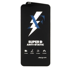 محافظ صفحه نمایش شیشه ای Super D Anti Static ALFA مدل Samsung Galaxy S23 FE / A54 / Honor 400