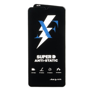 محافظ صفحه نمایش شیشه ای Super D Anti Static ALFA مدل Samsung Galaxy A70 / A70S / A42 / M42