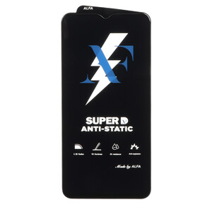 محافظ صفحه نمایش شیشه ای Super D Anti Static ALFA مدل Samsung Galaxy A12 / A02 / A02S / A03 / A03S / A03 Core / A04 / A04S / A04E / A13 / A23 / A32 5G / M02 / M04 / M12 / M13 / M23 / M33 /F13 / A1 Plus / A2 Plus / M4 / M5 / C30 / C30S (بدون پک)