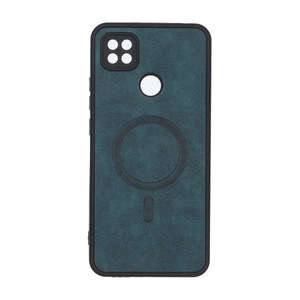 قاب چرمی طرح مگ سیف محافظ لنزدار Xiaomi Redmi 10A / Redmi 9C / Poco C31 - سبز
