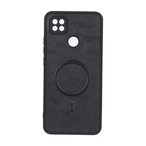 قاب چرمی طرح مگ سیف محافظ لنزدار Xiaomi Redmi 10A / Redmi 9C / Poco C31 - مشکی