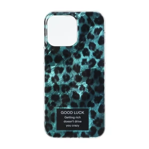 قاب اطلسی دور ژله ای پلنگی Apple iPhone 14 Pro Max - طرح 194