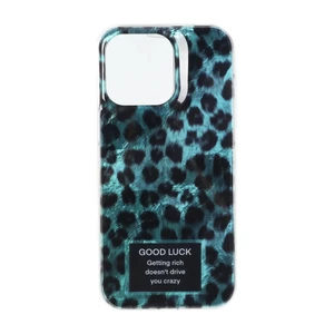 قاب اطلسی دور ژله ای پلنگی Apple iPhone 15 Pro Max - طرح 204