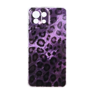قاب اطلسی دور ژله ای پلنگی Xiaomi Mi 11 Lite - طرح 148