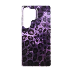قاب اطلسی دور ژله ای پلنگی Samsung Galaxy S25 Ultra - طرح 243