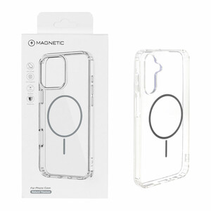 قاب اورجینال Magnetic دور ژله ای MagSafe مدل Samsung Galaxy A15 - خاکستری (پک دار)