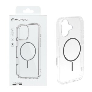 قاب اورجینال Magnetic دور ژله ای MagSafe مدل Apple iPhone 17 - خاکستری (پک دار)