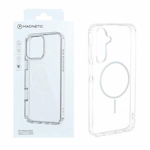 قاب اورجینال Magnetic دور ژله ای MagSafe مدل Samsung Galaxy A15 - سفید (پک دار)