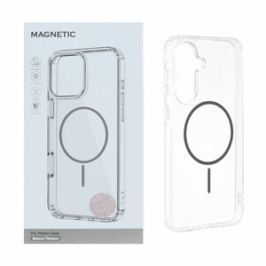 قاب اورجینال Magnetic دور ژله ای MagSafe مدل Samsung Galaxy A37 - خاکستری (پک دار)
