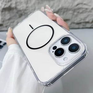قاب اورجینال Magnetic دور ژله ای MagSafe مدل Apple iPhone X / iPhone XS - بنفش روشن (پک دار)