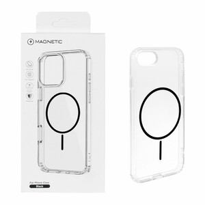 قاب اورجینال Magnetic دور ژله ای MagSafe مدل Apple iPhone 7 / iPhone 8 / iPhone SE (2020) - مشکی (پک دار)