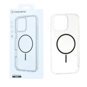 قاب اورجینال Magnetic دور ژله ای MagSafe مدل Apple iPhone 16 Pro Max - مشکی (پک دار)